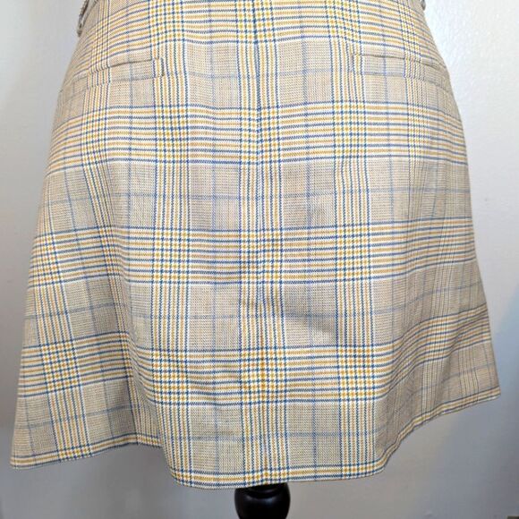 Tibi Plaid Mini Y2K Preppy Light Academia Collegiate Nostalgiacore  Skirt 10 - Picture 7 of 9